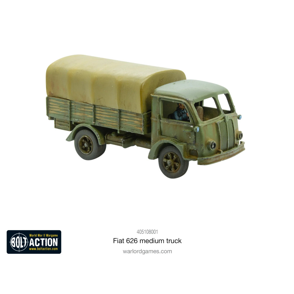 Bolt Action - Italian - Fiat 626 Medium Truck