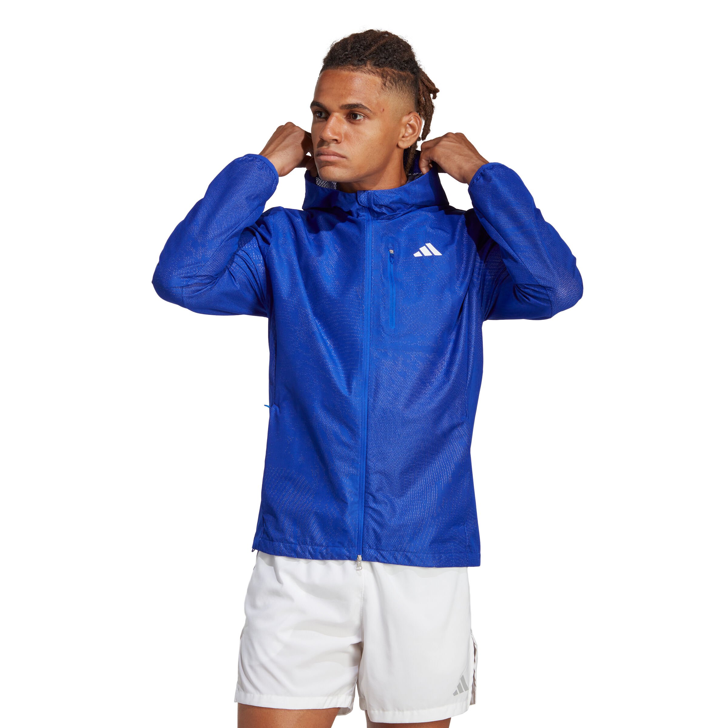 adidas Adizero Veste Running Hommes - Bleu
