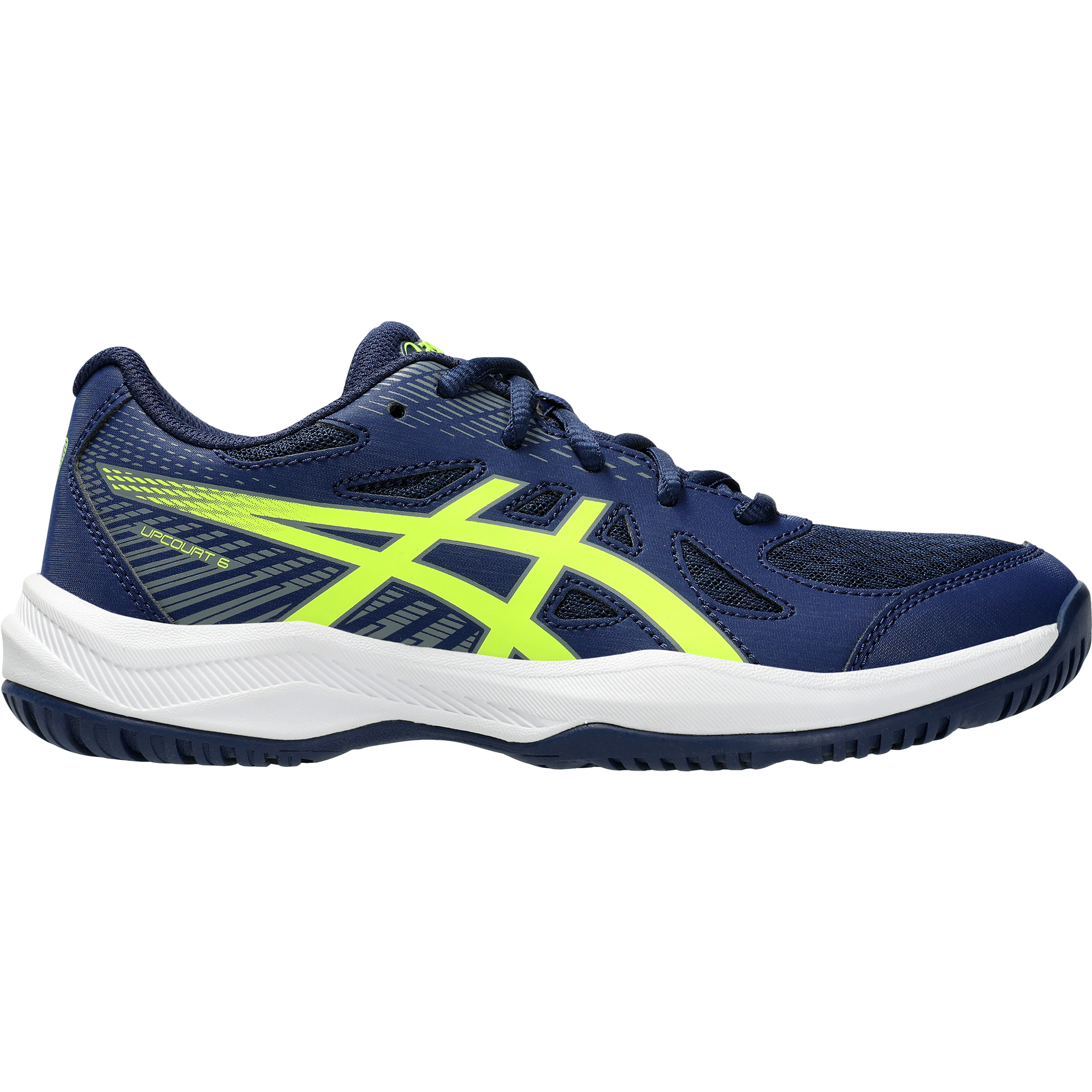 ASICS Upcourt 6 GS Hallenschuhe Kinder blue expanse