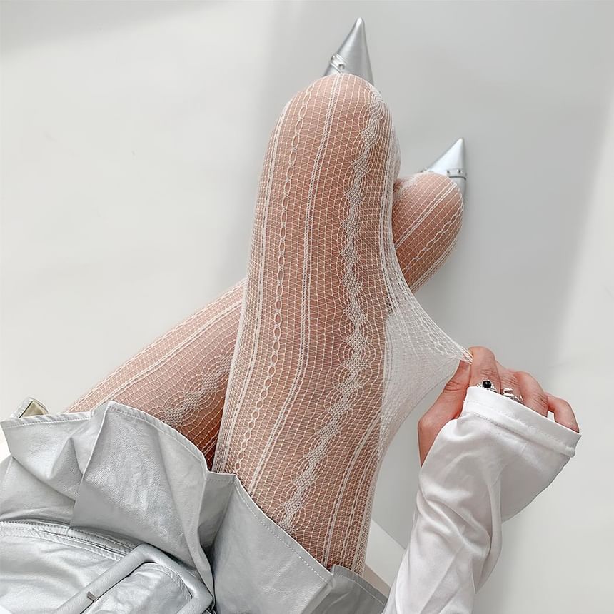 Desperim - Transparante jacquardpanty's