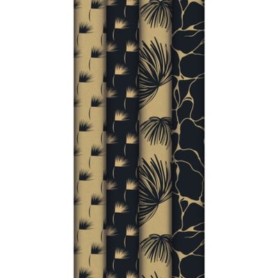 Clairefontaine Essentiel - Papier cadeau kraft - 70 cm x 2 m - 70 g/m² - différents motifs disponibles