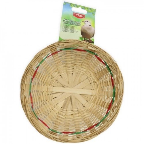 ninho de pássaro de rattan tirolês grande