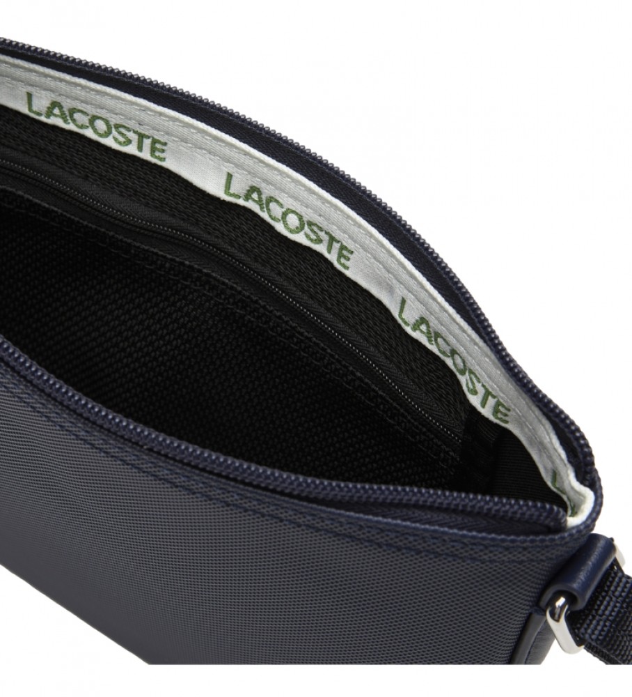 Bolsa transversal Lacoste azul marinho