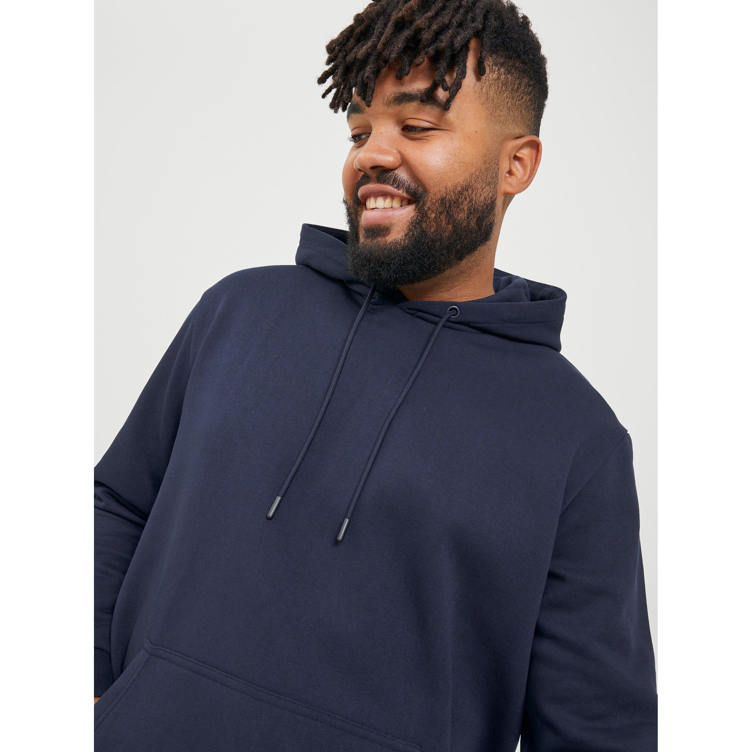 Jack and Jones Jack Bradley Hoodie Mens Plus Size