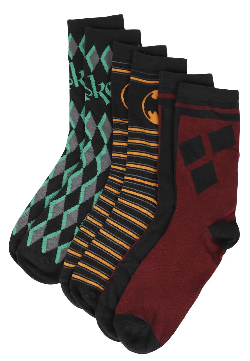 Batman, Harley Quinn, Joker | Batman Chaussettes