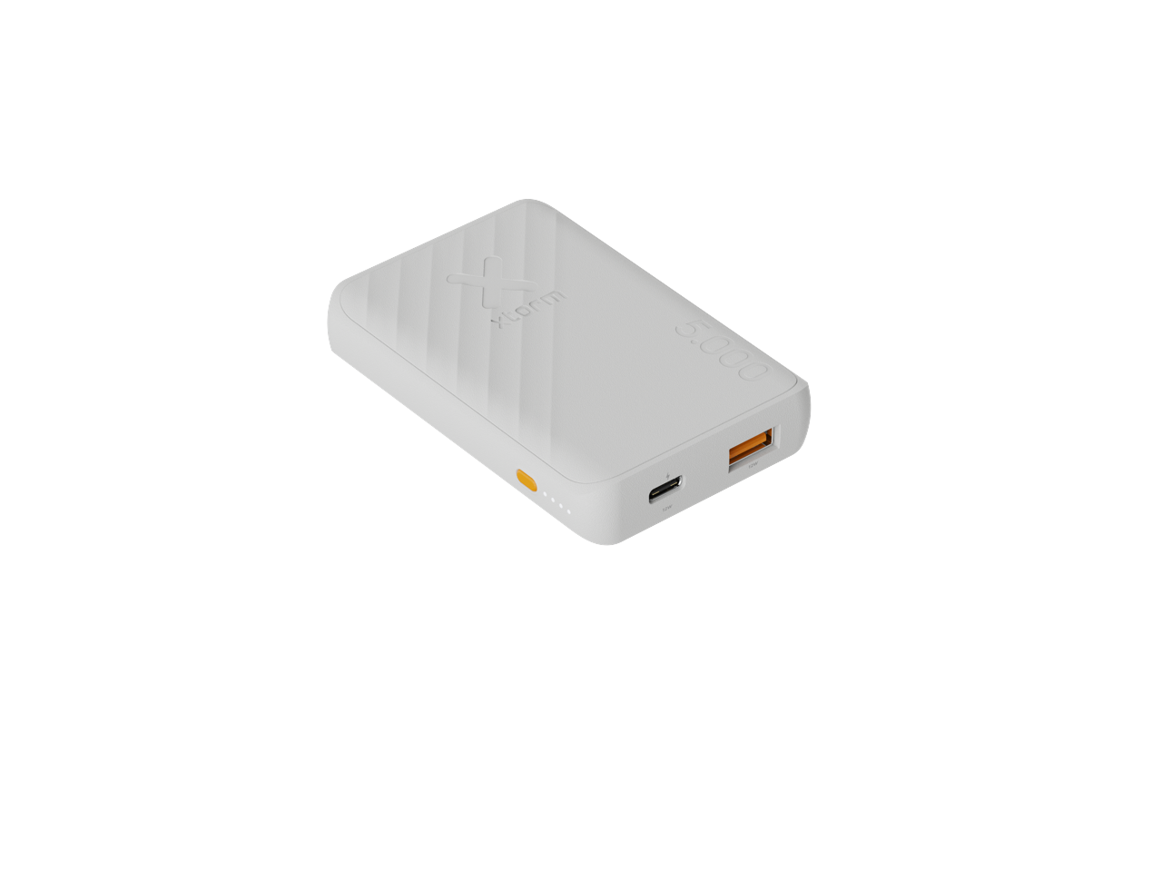 Xtorm - 12W FastCharge Go2 Powerbank 5.000 - Ash White