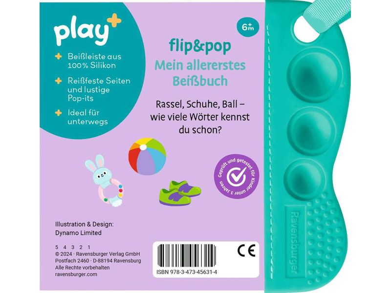play  Bilderbuch flip&pop: Erste Wörter Wasser- und reissfestes Wörterbuch