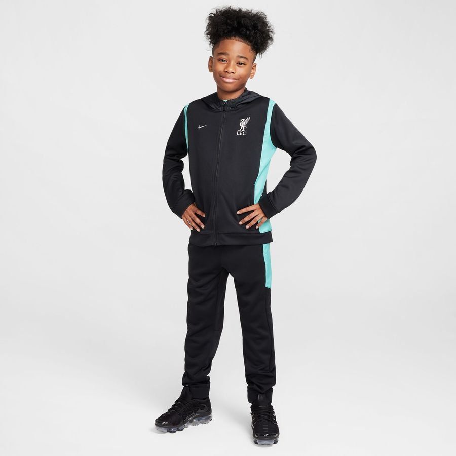 Liverpool Survêtement NSW Woven - Noir/Bleu/Argenté Enfant