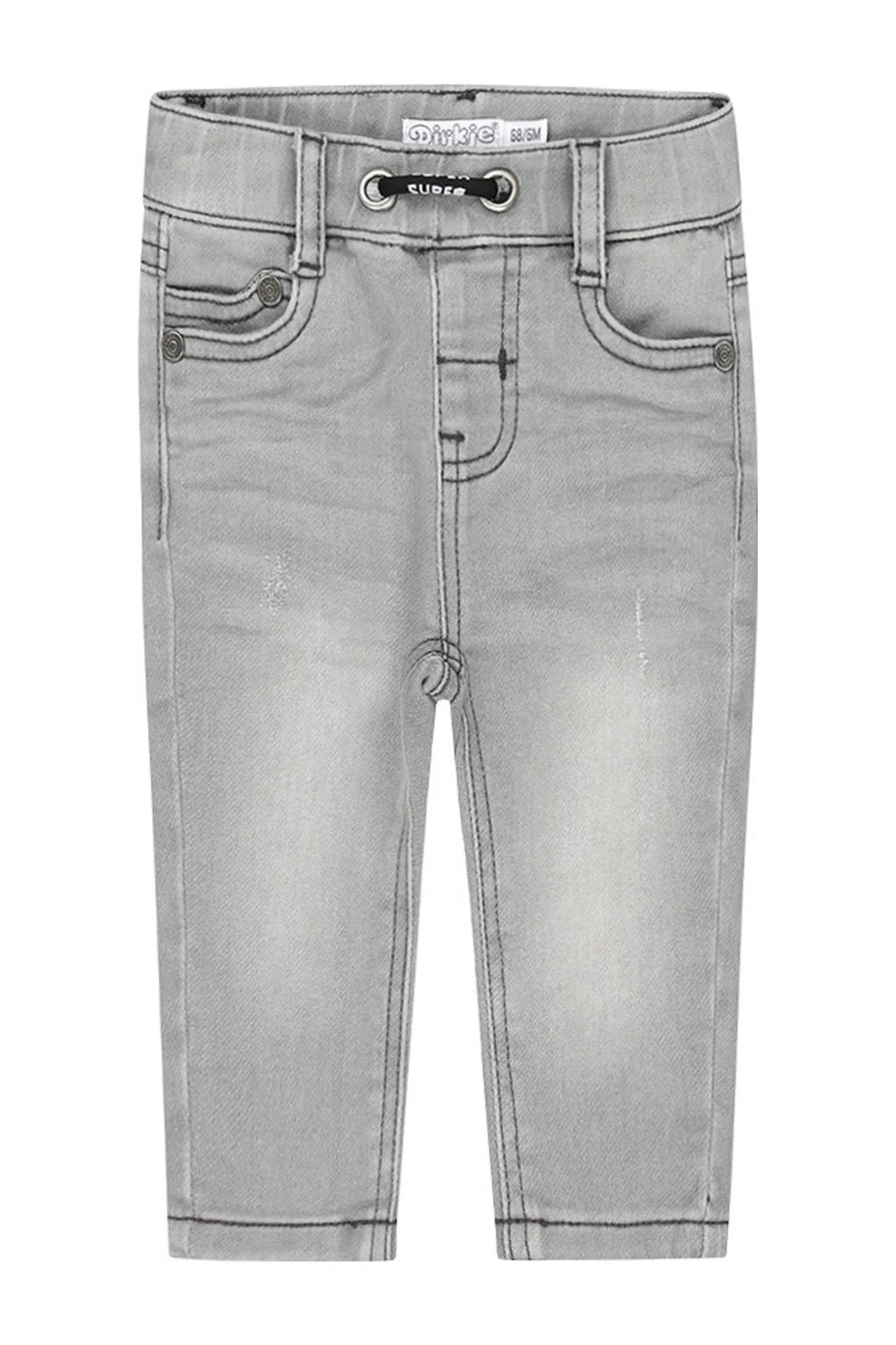 Dirkje tapered jeans grey denim