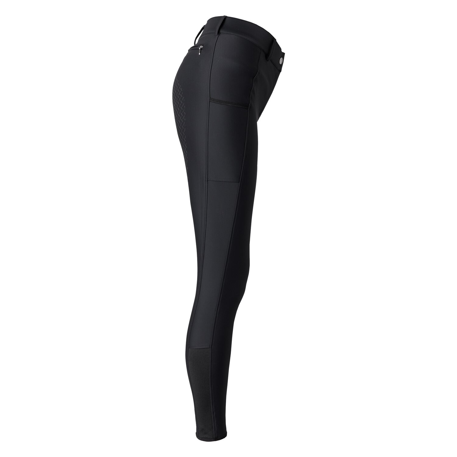 black forest Grip-Vollbesatz-Reithose Midseason - black