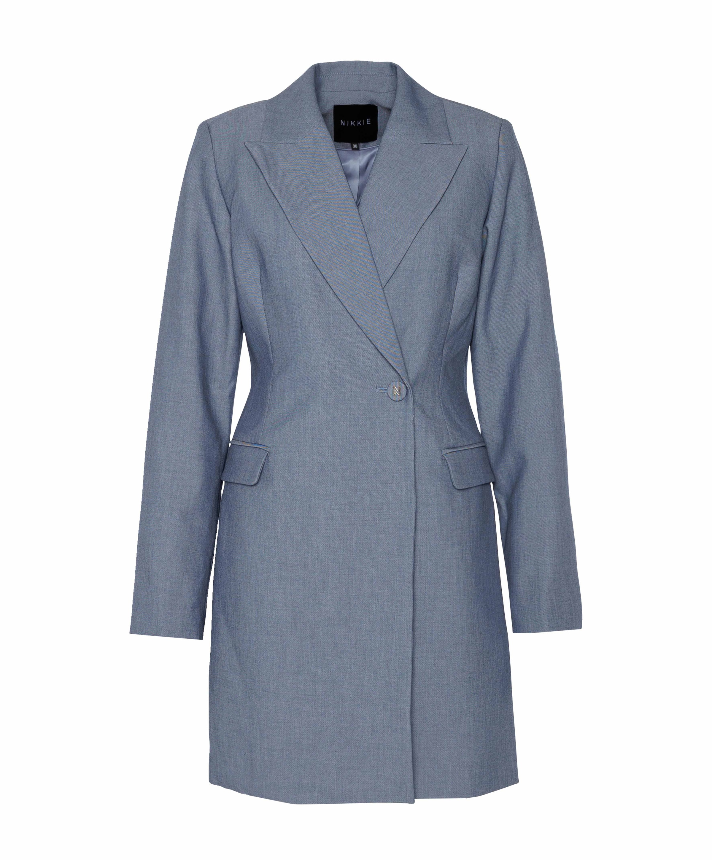 Nikkie Dames jurk blauw