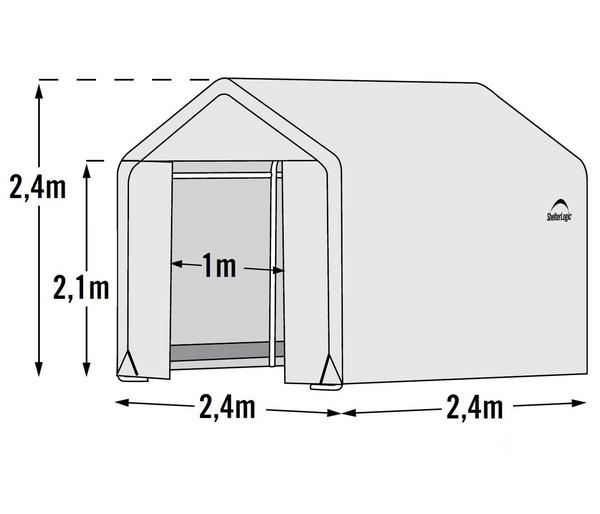 Shelter Logic Foliengewächshaus