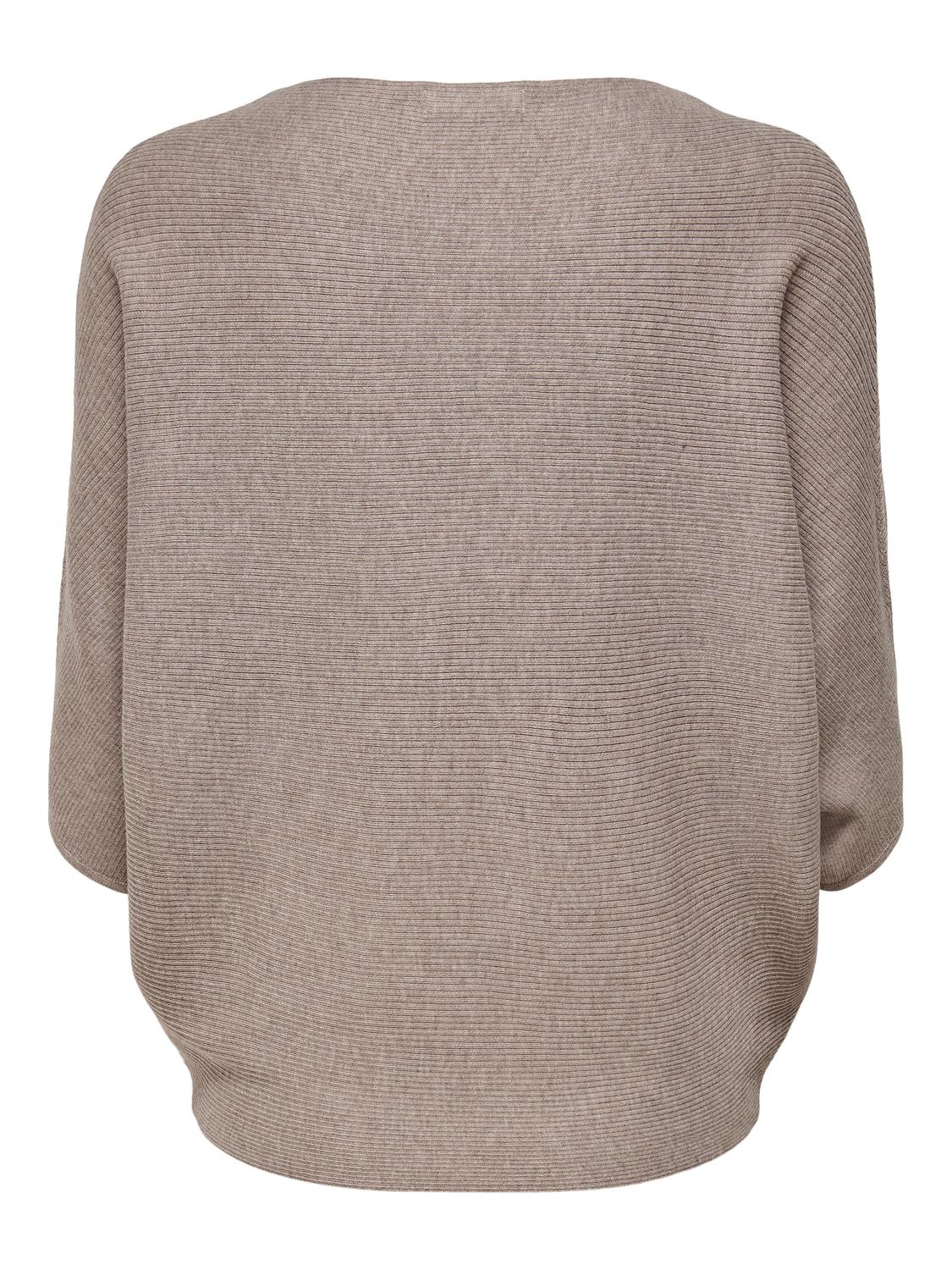 JDYNEW Strickpullover Simply Taupe