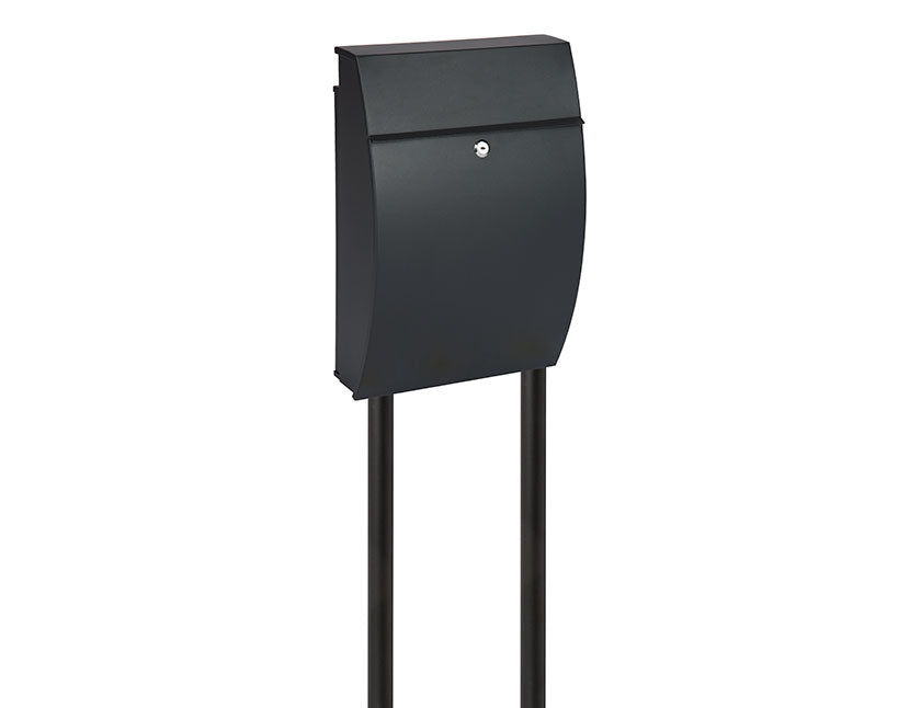 Practo Garden - Brievenbuspalen - Zwart - Mat