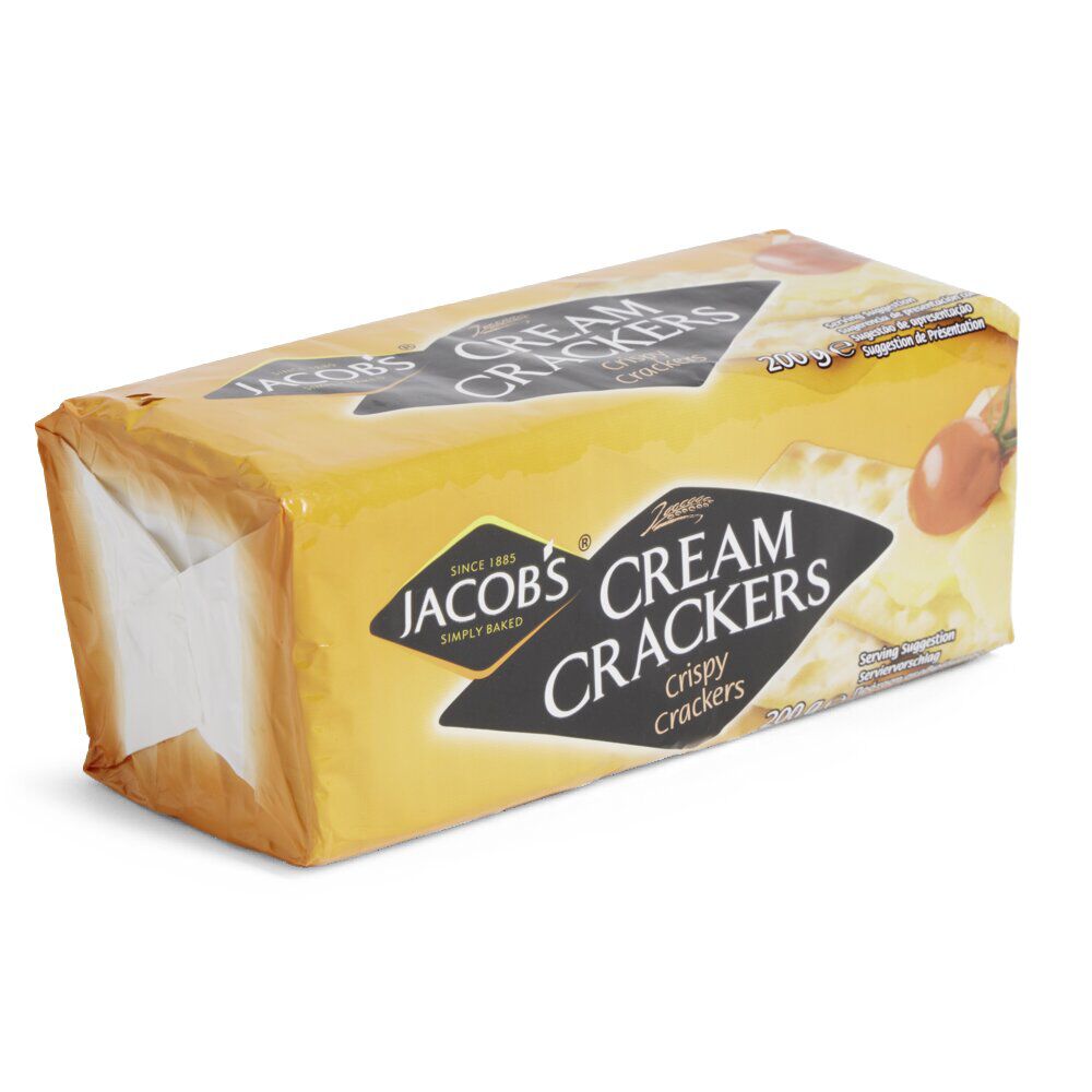 Biscuits salés Cream Crackers Jacob's 200gr