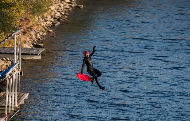 Waterramp oder Wasserschanze in Wien als Geschenkidee