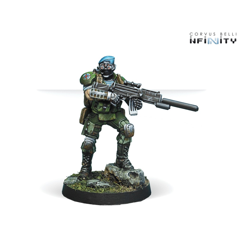Infinity - Ariadna - Kazak Spetsnazs (HMG, Boarding Shotgun, Sniper Rifle)