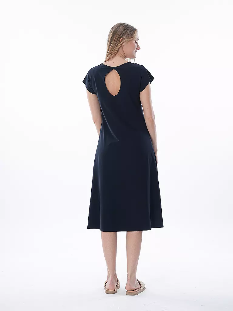 PENN&INK Midikleid dunkelblau