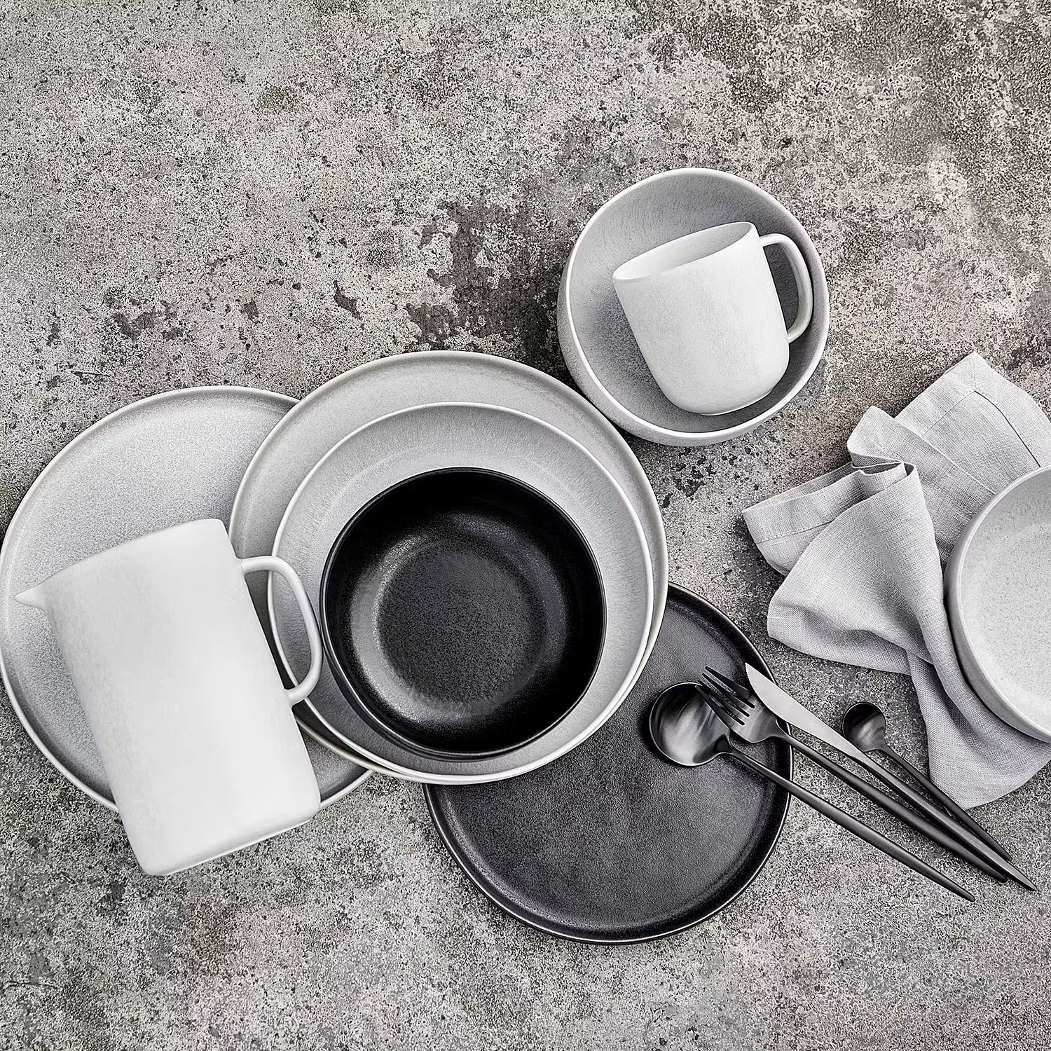 CASA NOVA Tiefer Teller 4er-Set