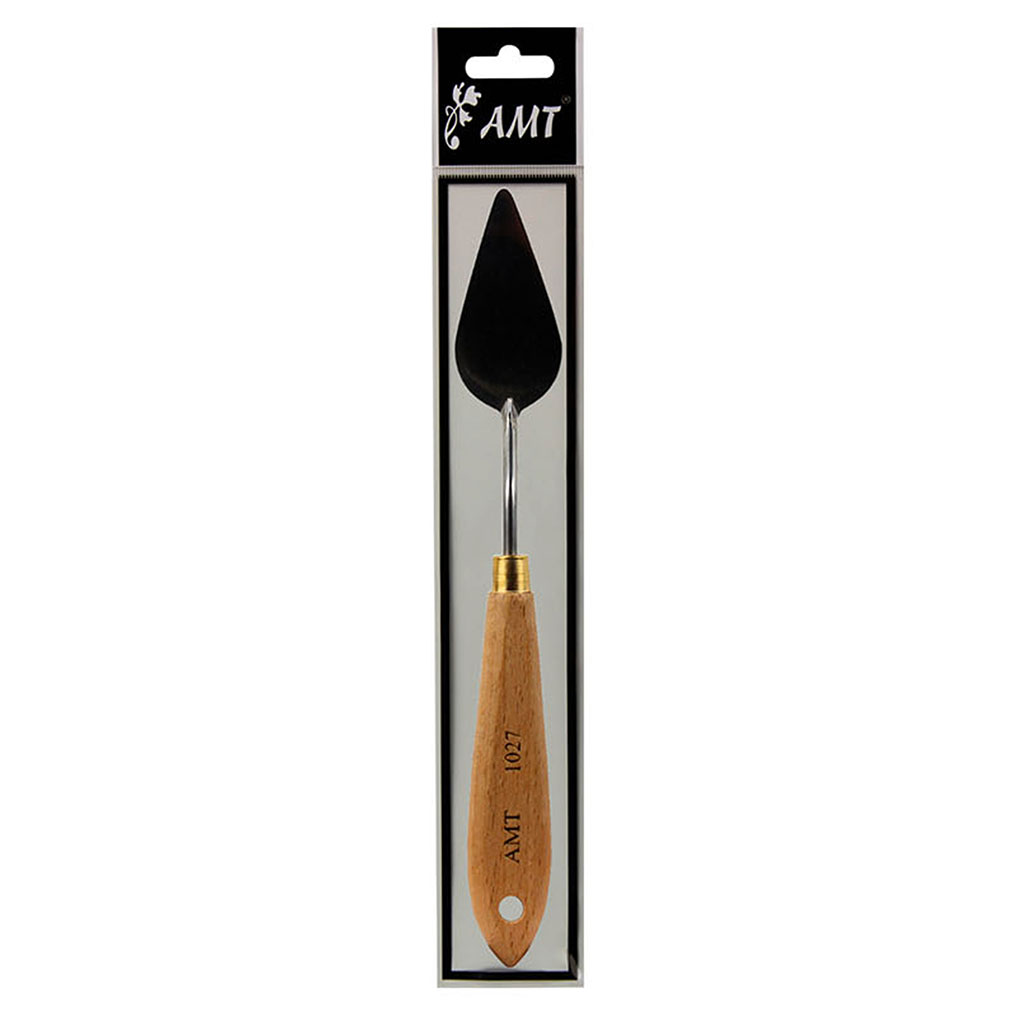 Couteau à peindre manche bois gravé 1027