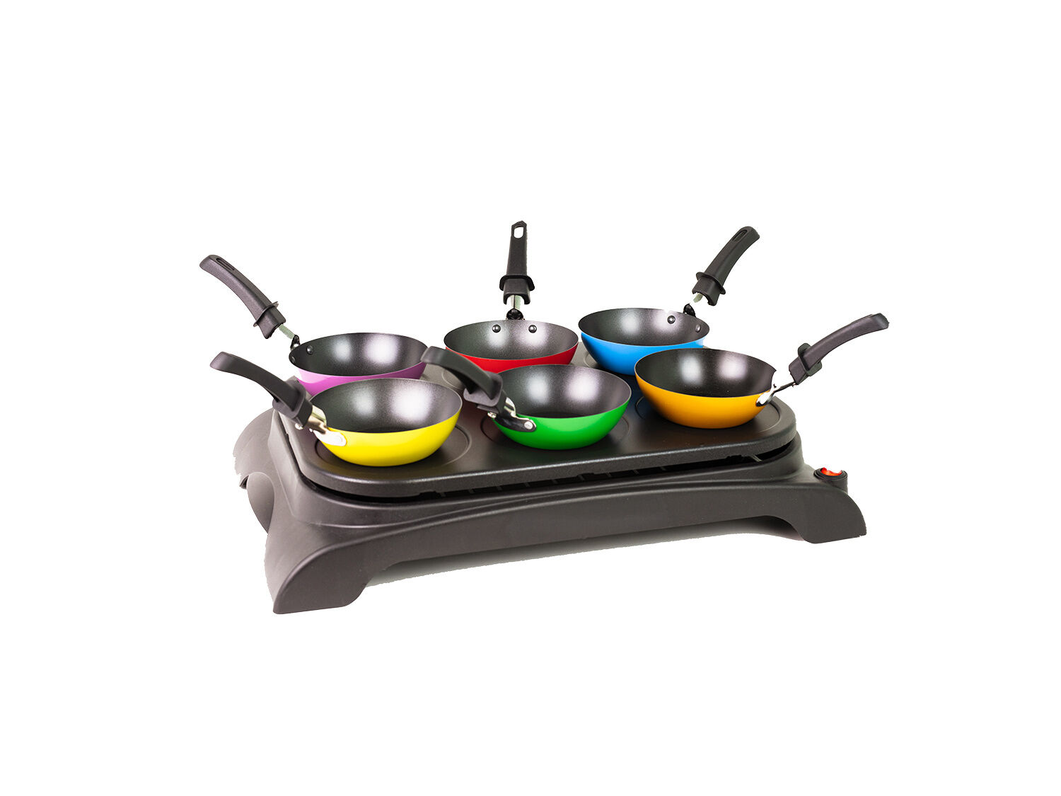 Ohmex Party Wok- und Crèpe Set