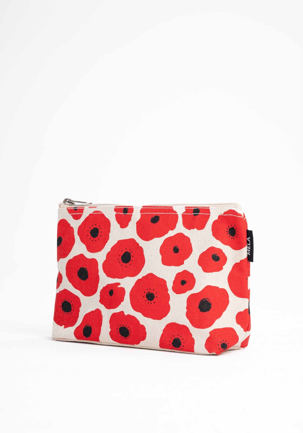 Mela Grosse Kosmetiktasche Big Pouch Greige/Poppy Print