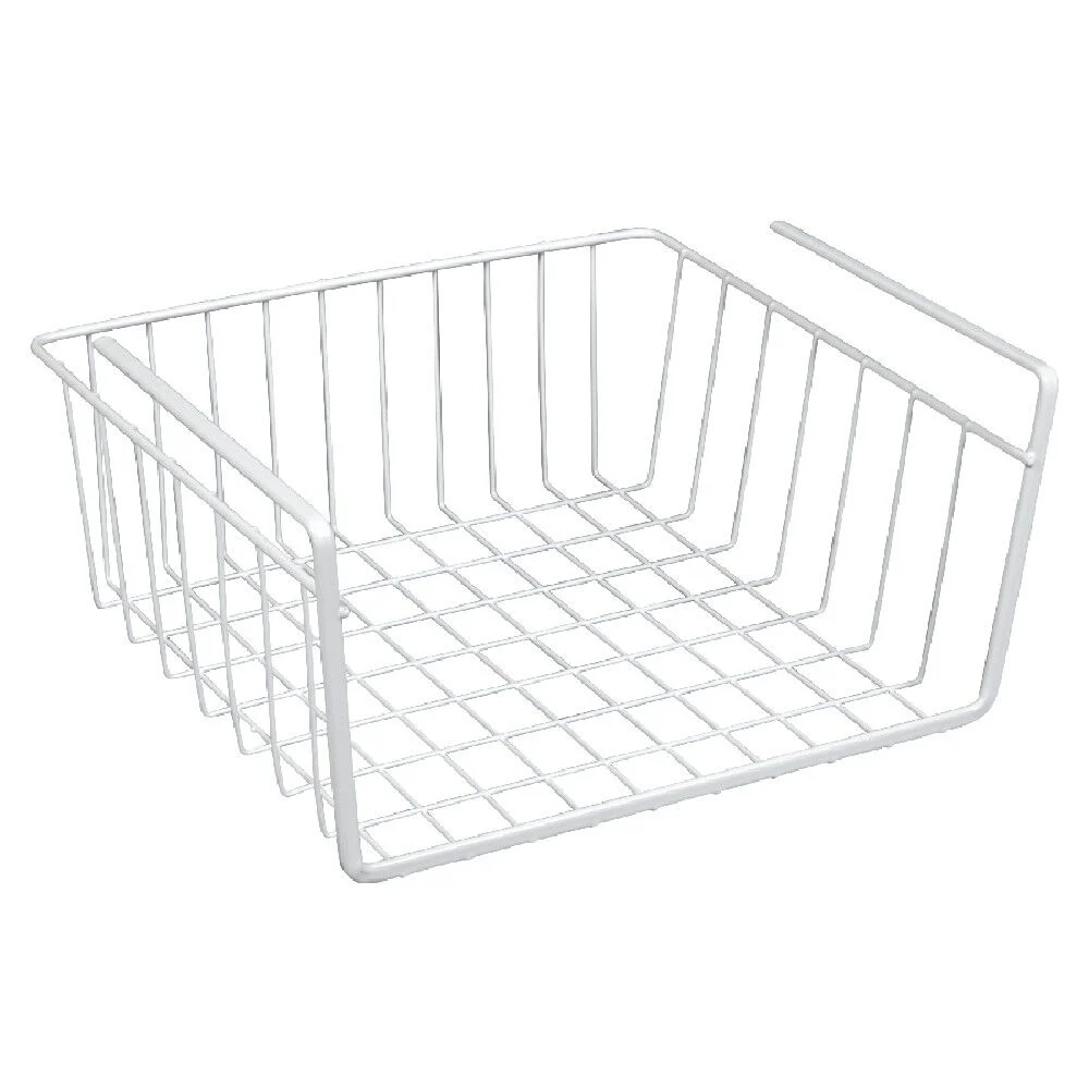 Corbeille blanche à suspendre Metaltex