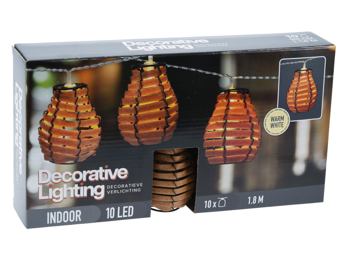 Decorative Lighting spiraalvormige lamellen lichtslinger