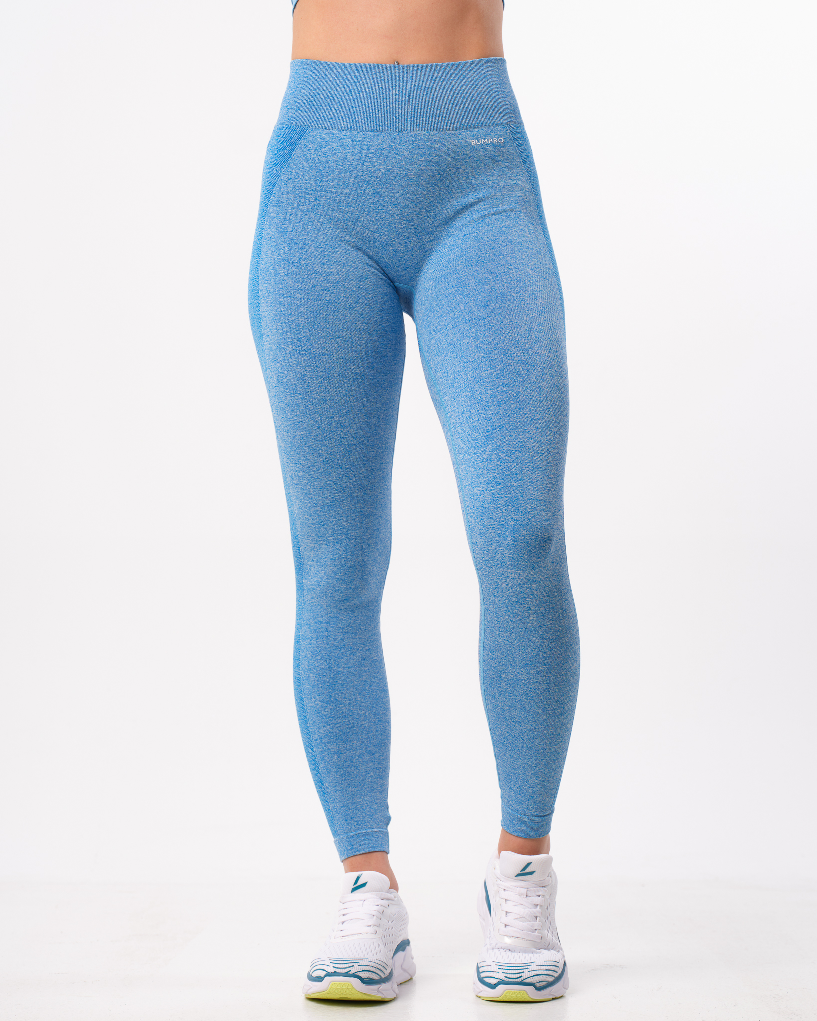Bumpro Power Up! Tights Diva Blue Marl