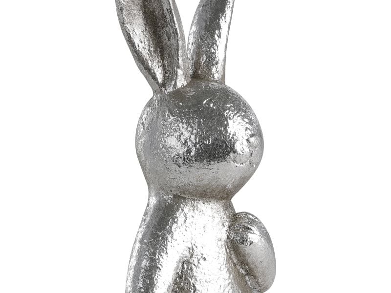 EGLO Hase Chilandy 19 cm, Silber Hasenfigur