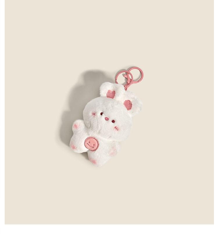 Jun's Journal - Sleutelhanger met tashanger van pluche dier (verschillende ontwerpen)