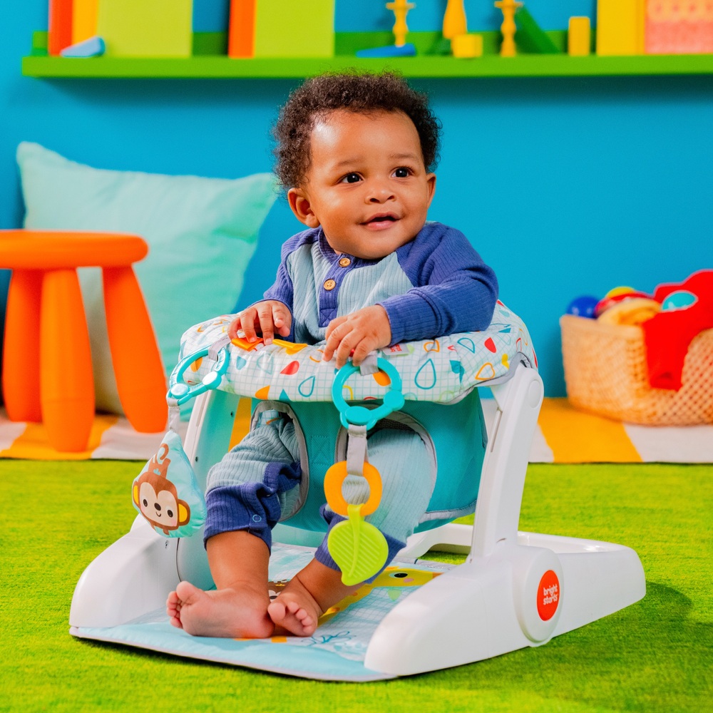 Bright Starts Sit-Me-Up Bodensitz Wild Wiggles