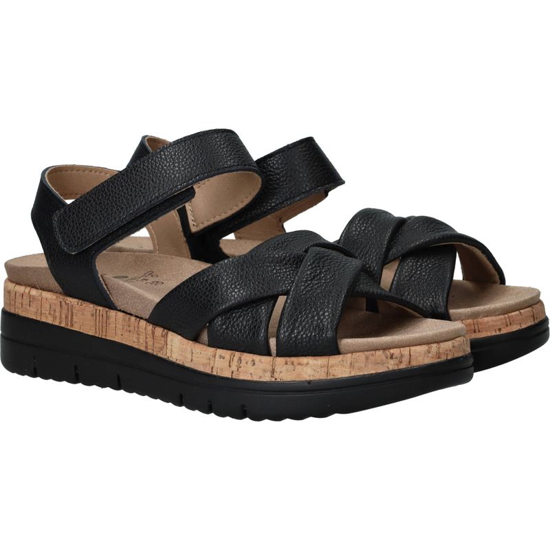Sens Sandalen Zwart Dames