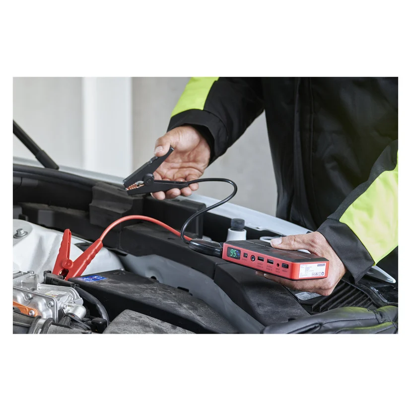 Starthjelp 3-i-1 12 V 3300 mAh