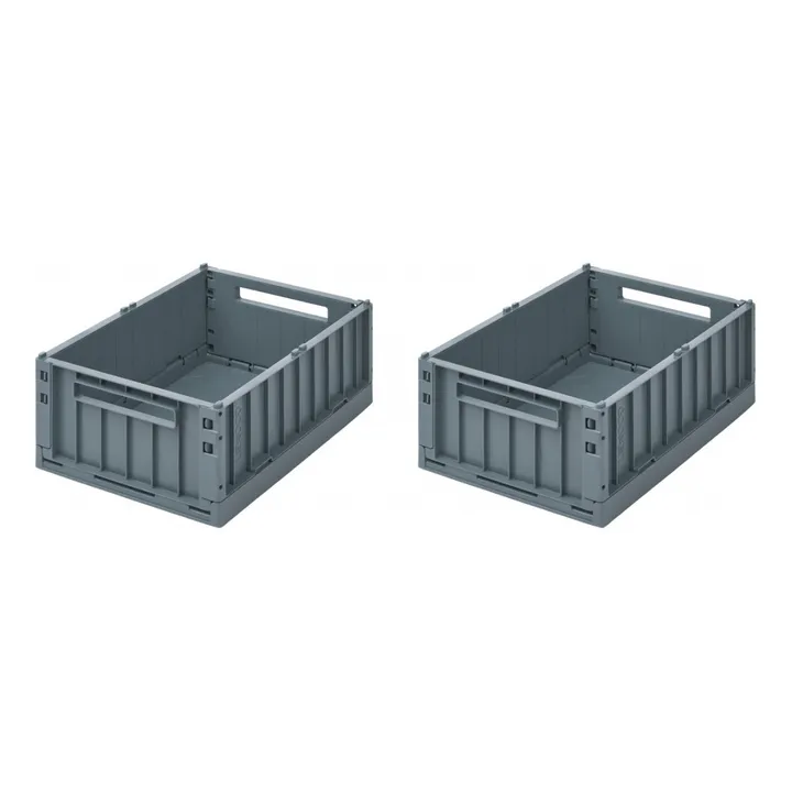 Liewood Cagette pliable Weston - Set de 2 | Bleu