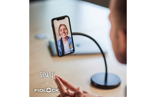 Silwy x Fidlock Magnet-Vakuum Desk FLEX Handyhalterung für Büro