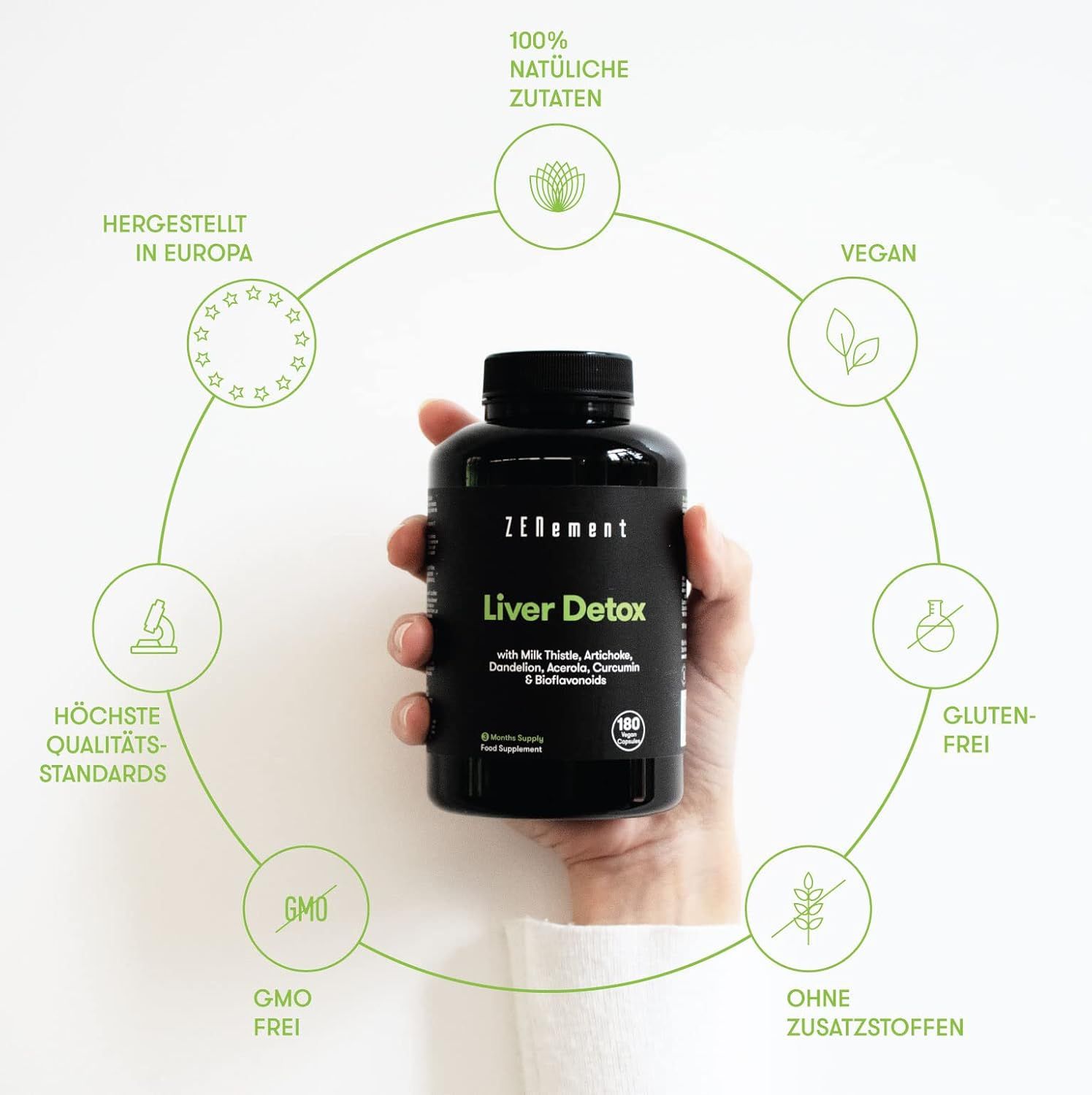 Zenement Leber Detox Kapseln