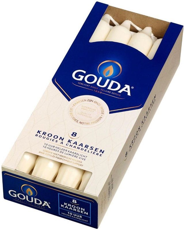 Kaars - Geurloos - Wit - Paraffine