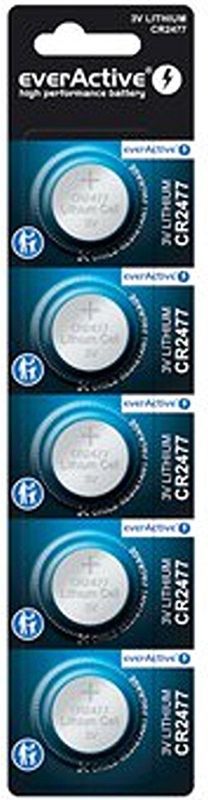 CR2477 3V Lithium Knoopcel Batterijen 5 stuks