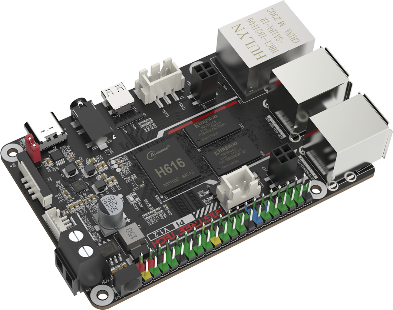 BIGTREETECH  BTT Pi, V1.2    Leistungsstarker Einplatinenrechner im Raspberry Pi-Format