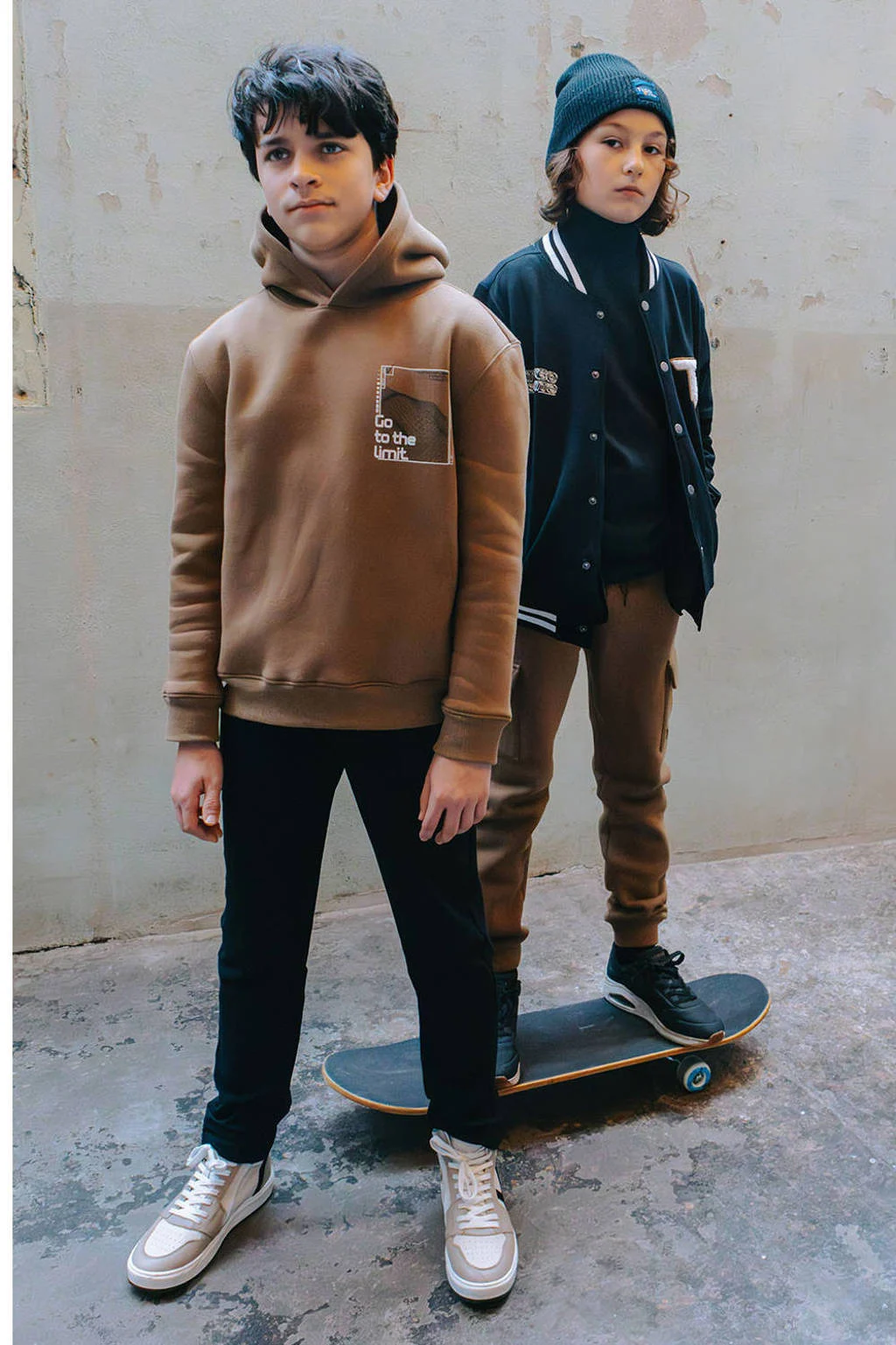 TYGO & vito NextGen hoodie bruin