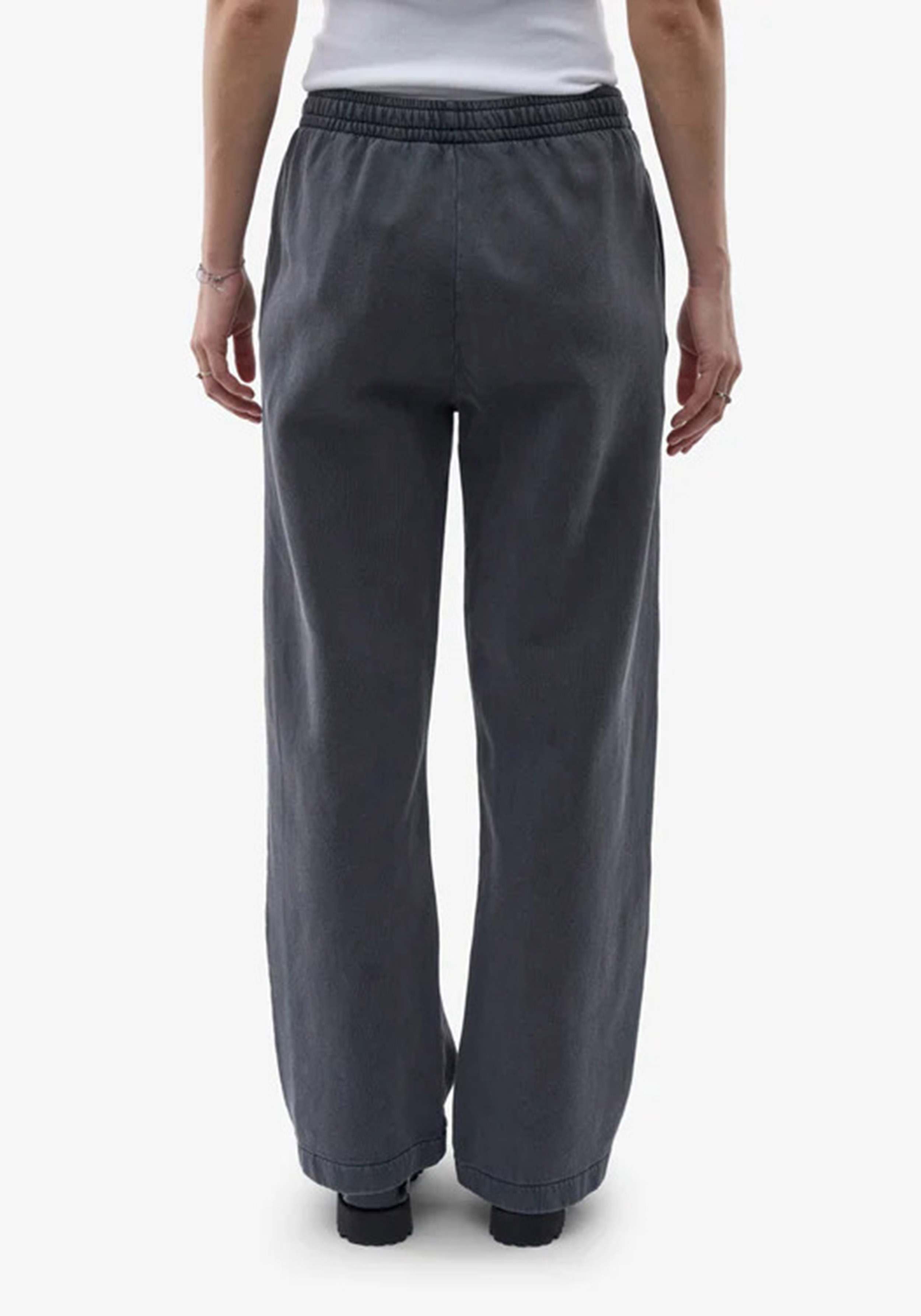 Colorful Standard Jogginghose Straight Leg Faded Black