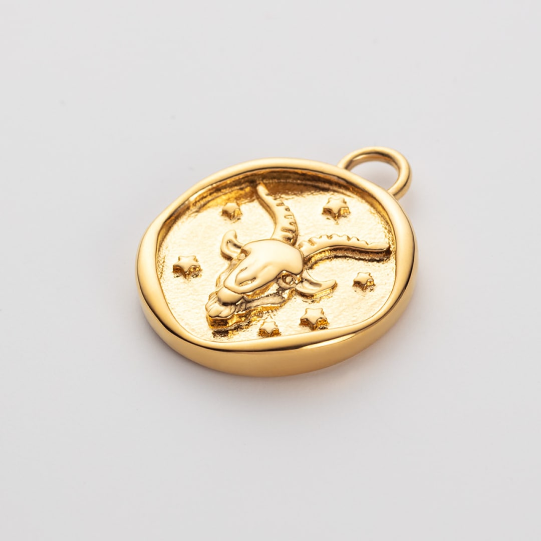 Paul Hewitt Capricorn Charm Goldig