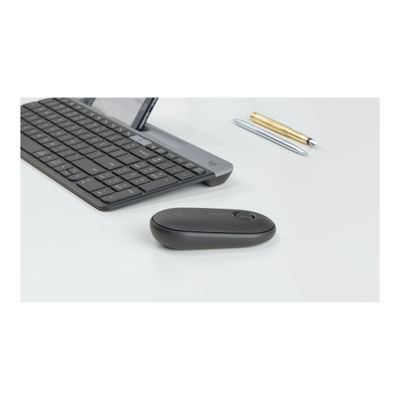 Logitech M350 - souris sans fil - gris