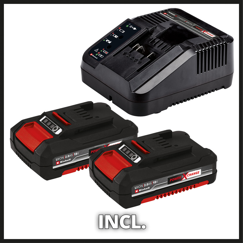 Einhell TE-CD 18/45 accu schroefboormachine  + 22-delige accessoireset 18V Li-ion