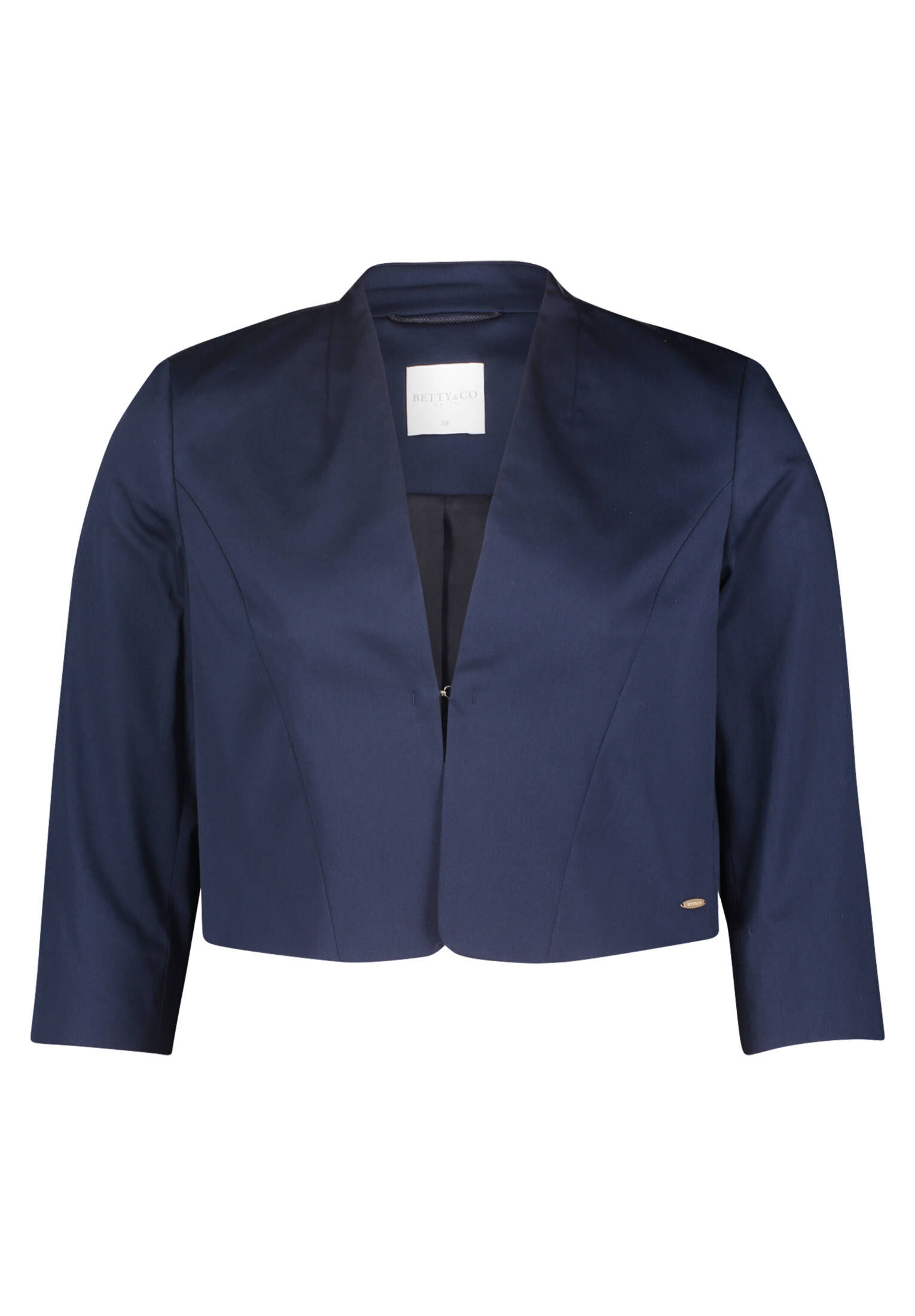 Betty & Co| Damen Bolero-Jacke unifarben