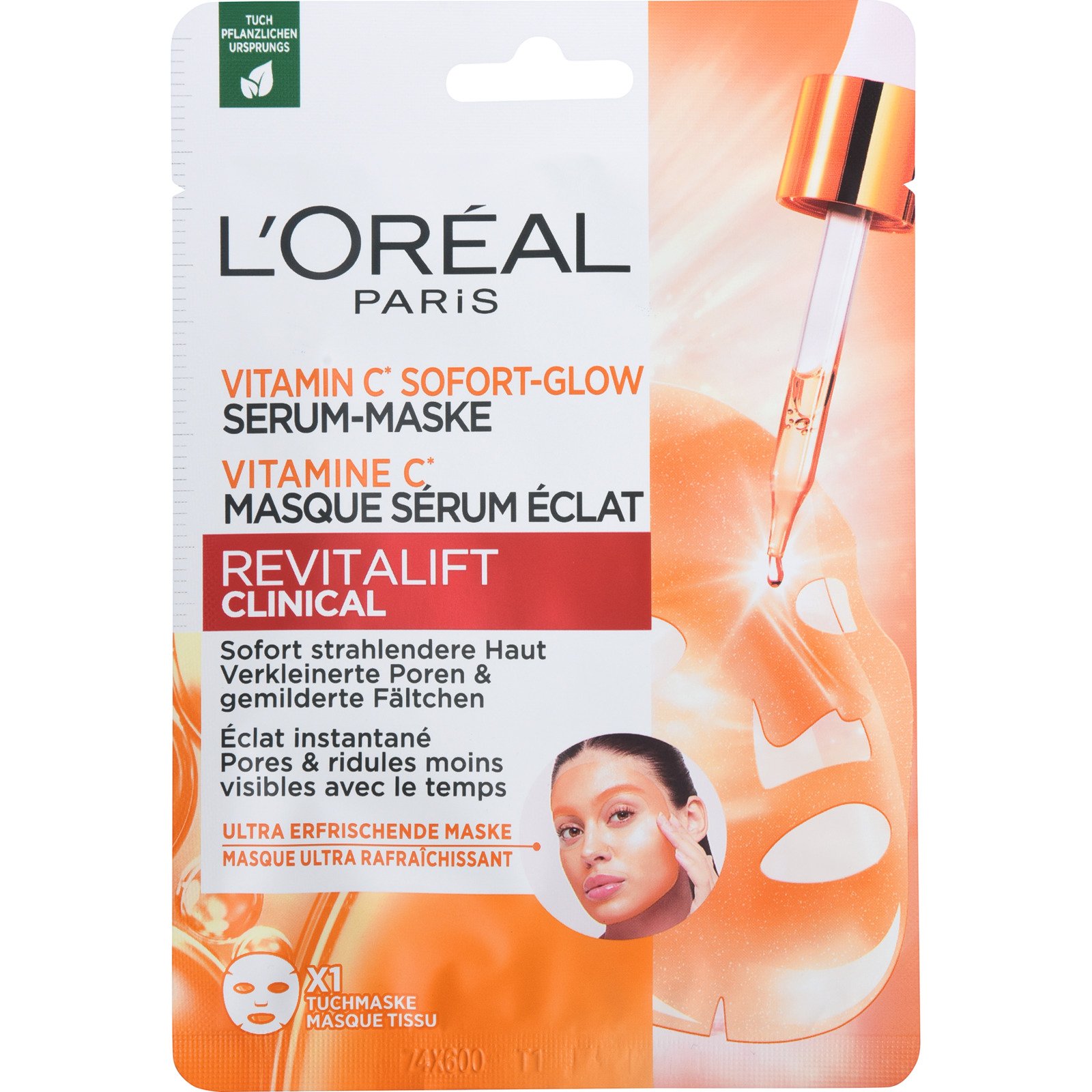 L'Oréal RL Clinical Tuchmaske Vit C
