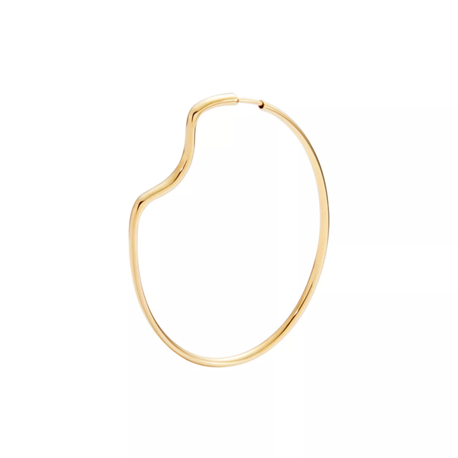 Maria Black Copenhagen 50 Ørering Single 18 kt. Forgyldt Sølv 101032YG-50