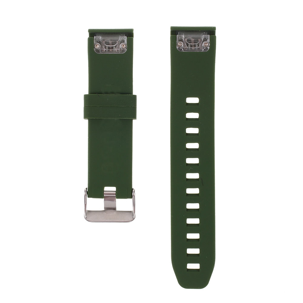 Garmin Ersatz Sport Armband aus Silikon mit 22mm Schnellverschluss (Gelenkumfang: 162-247mm) - Grün