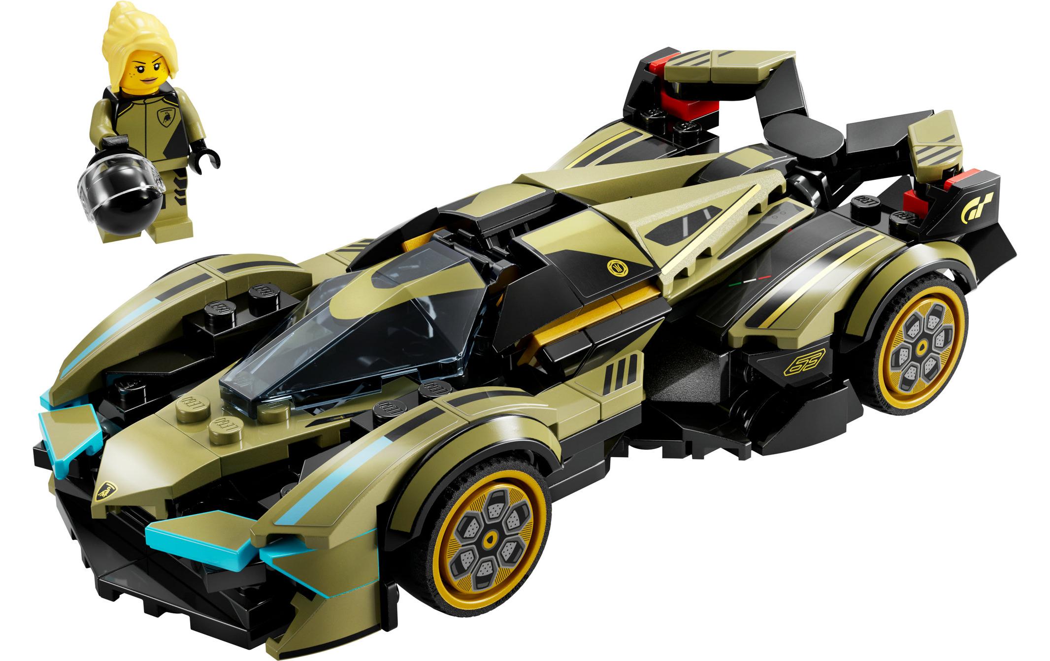 Speed Champions Lamborghini Lambo V12 Vision GT 76923Bauset mit einem spektakulären Supersportwagen